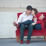 Montecristo Travels couple on red seat